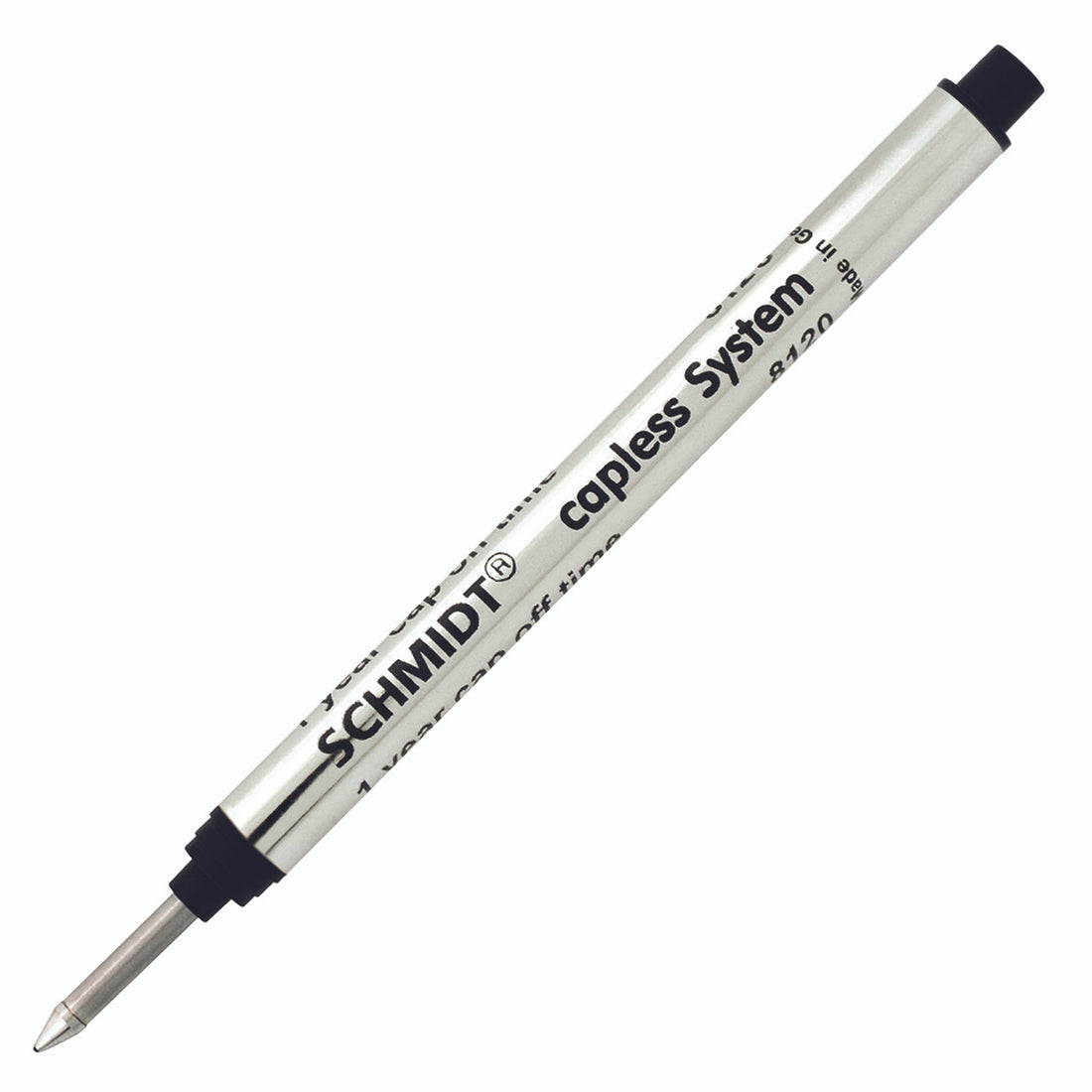 Schmidt® 8120 Long Capless Rollerball Refill Broad Point 1.0mm, 2pk