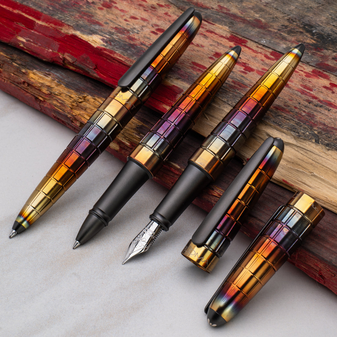 Diplomat Aero Rhomb Flame easyFLOW Ballpoint Pen