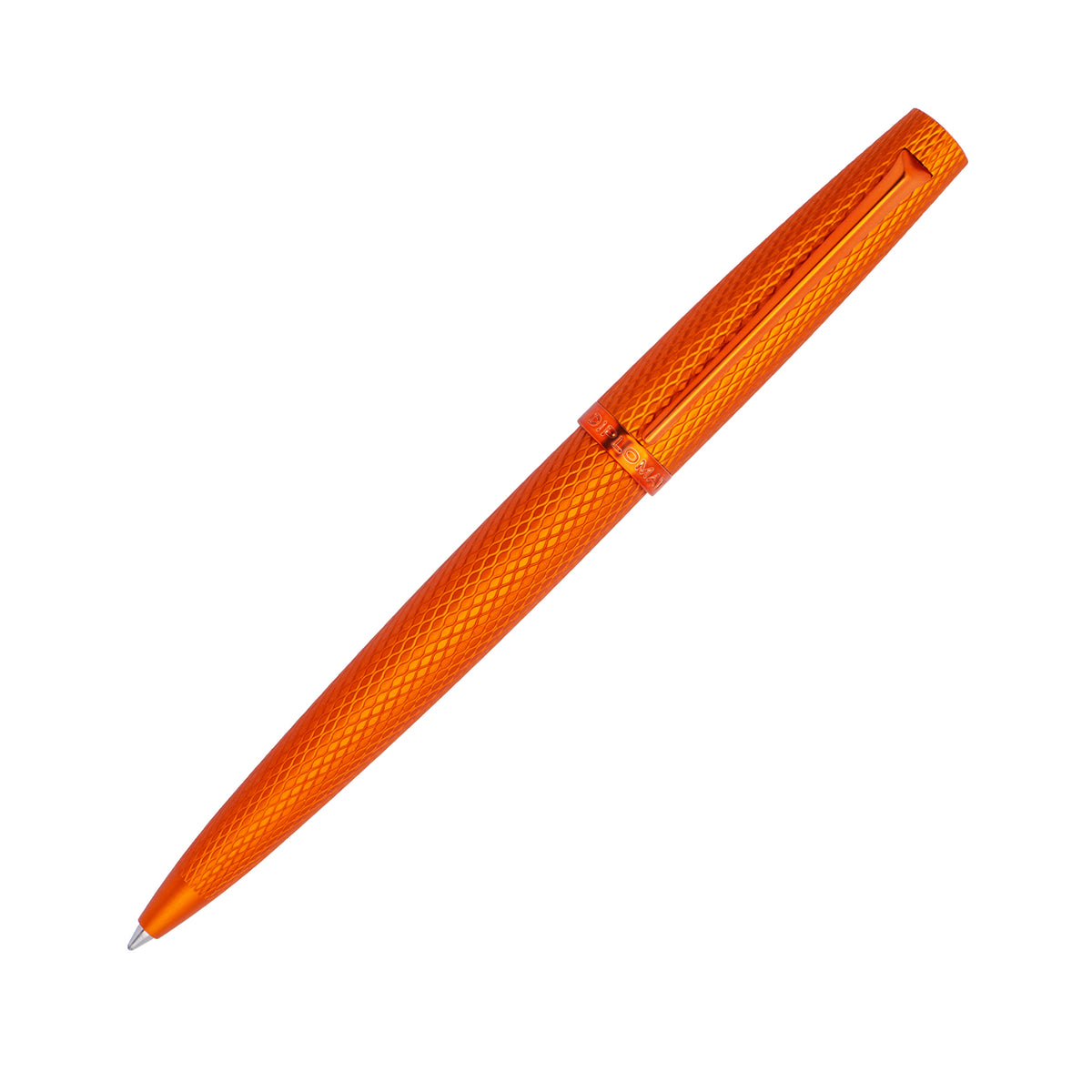Diplomat Viper Orange Guilloche Ballpoint Pen
