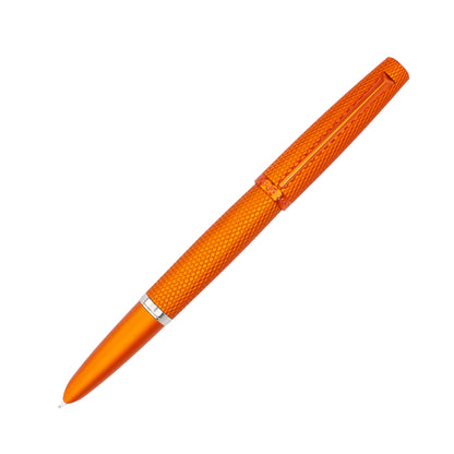 Diplomat Viper Orange Guilloche Fountain Pen Fine/Medium Nib