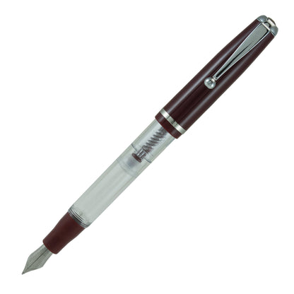 Stipula Splash V-Flex Piston Bordeaux Fountain Pen