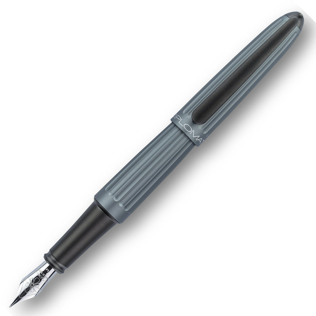 Diplomat Aero Grey Fountain Pen