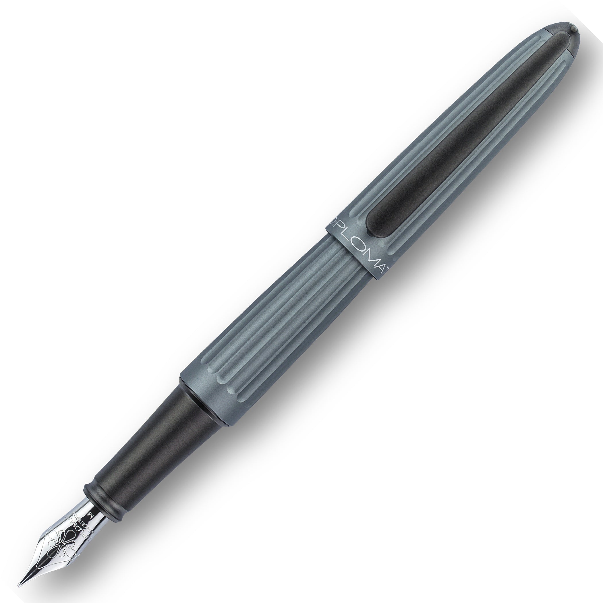 Diplomat Aero Grey Fountain Pen