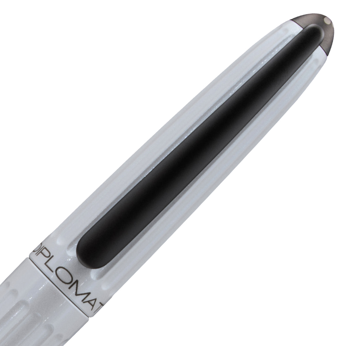 Diplomat Aero Lacquered White easyFLOW Ballpoint Pen