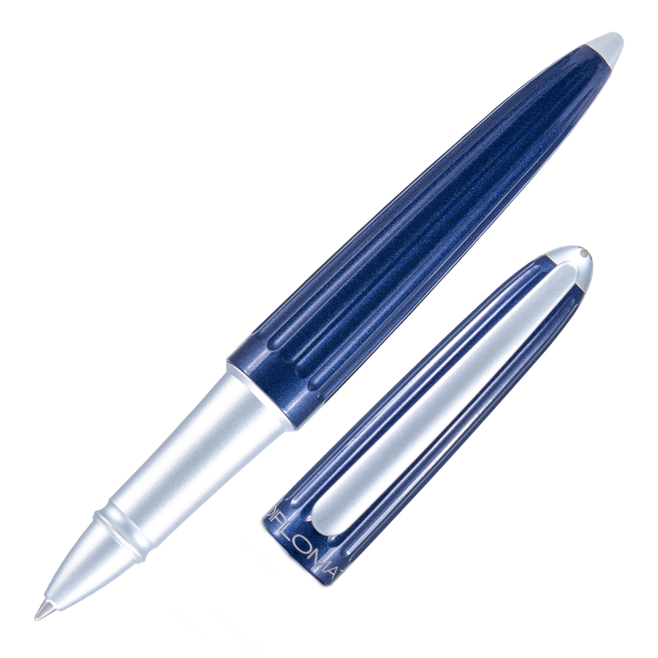 Diplomat Aero Midnight Blue Rollerball Pen