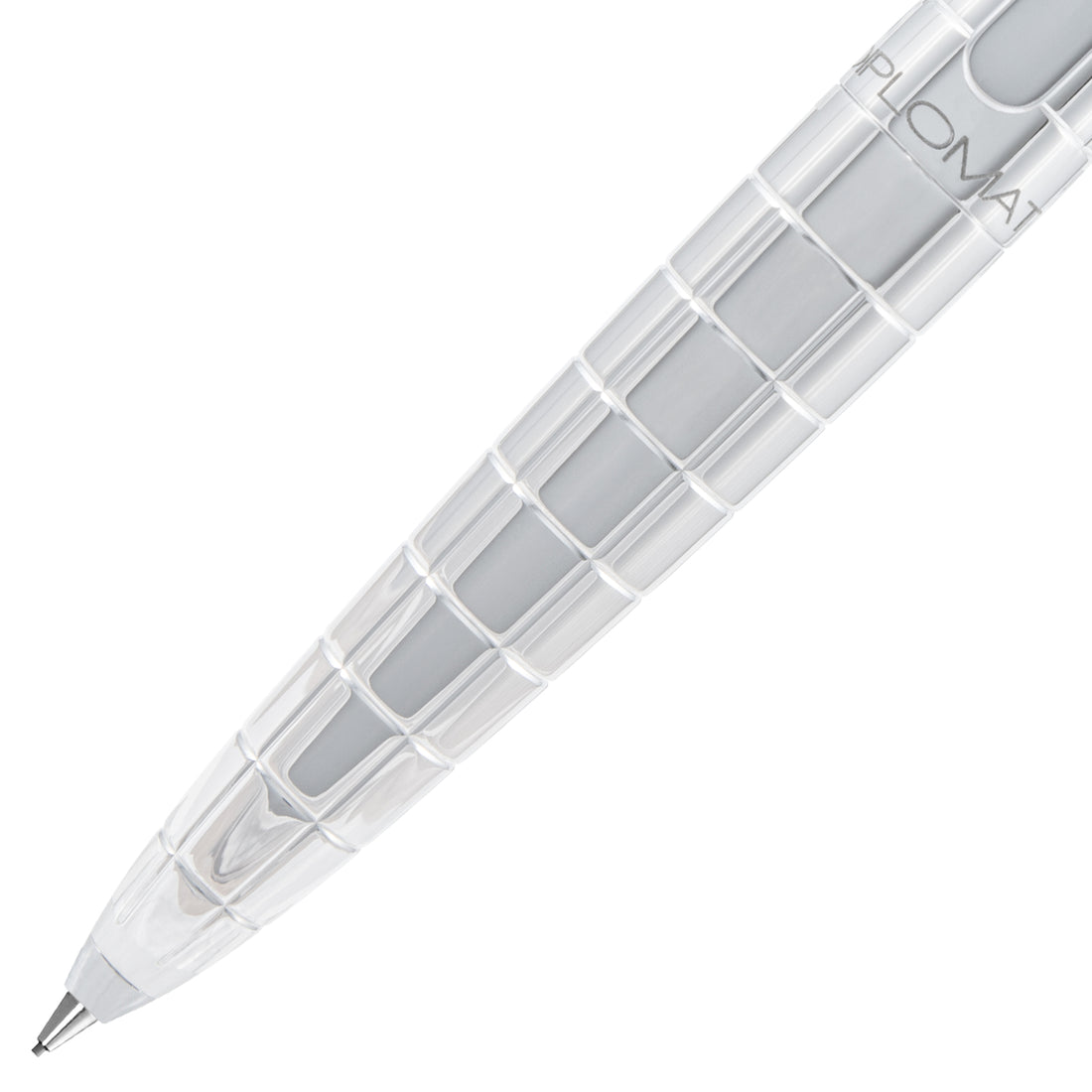 Diplomat Aero Rhomb Chrome 0.7mm Mechanical Pencil