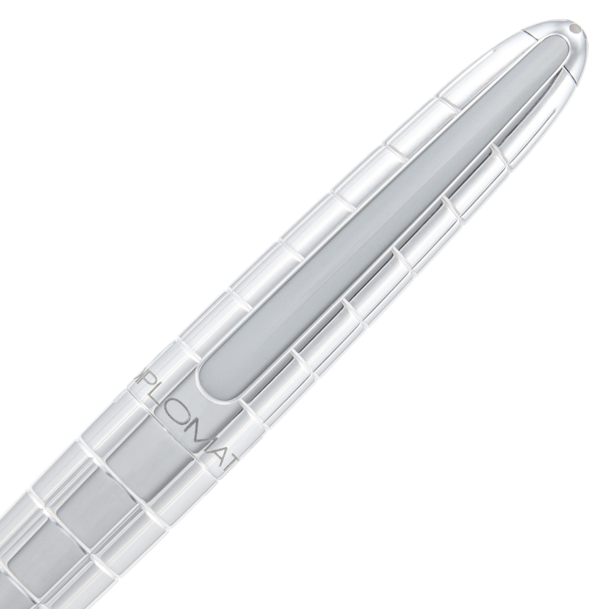 Diplomat Aero Rhomb Chrome 0.7mm Mechanical Pencil