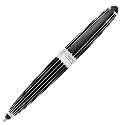 Diplomat Aero Stripes Black easyFLOW Ballpoint Pen