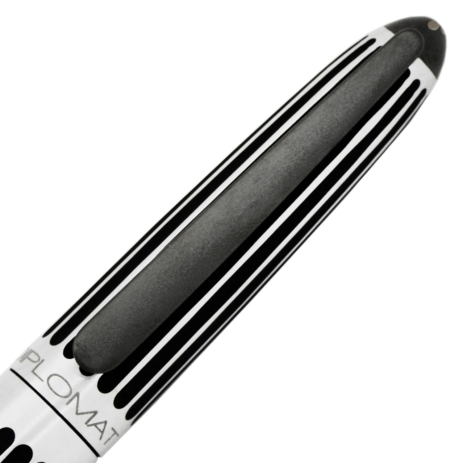 Diplomat Aero Stripes Black easyFLOW Ballpoint Pen