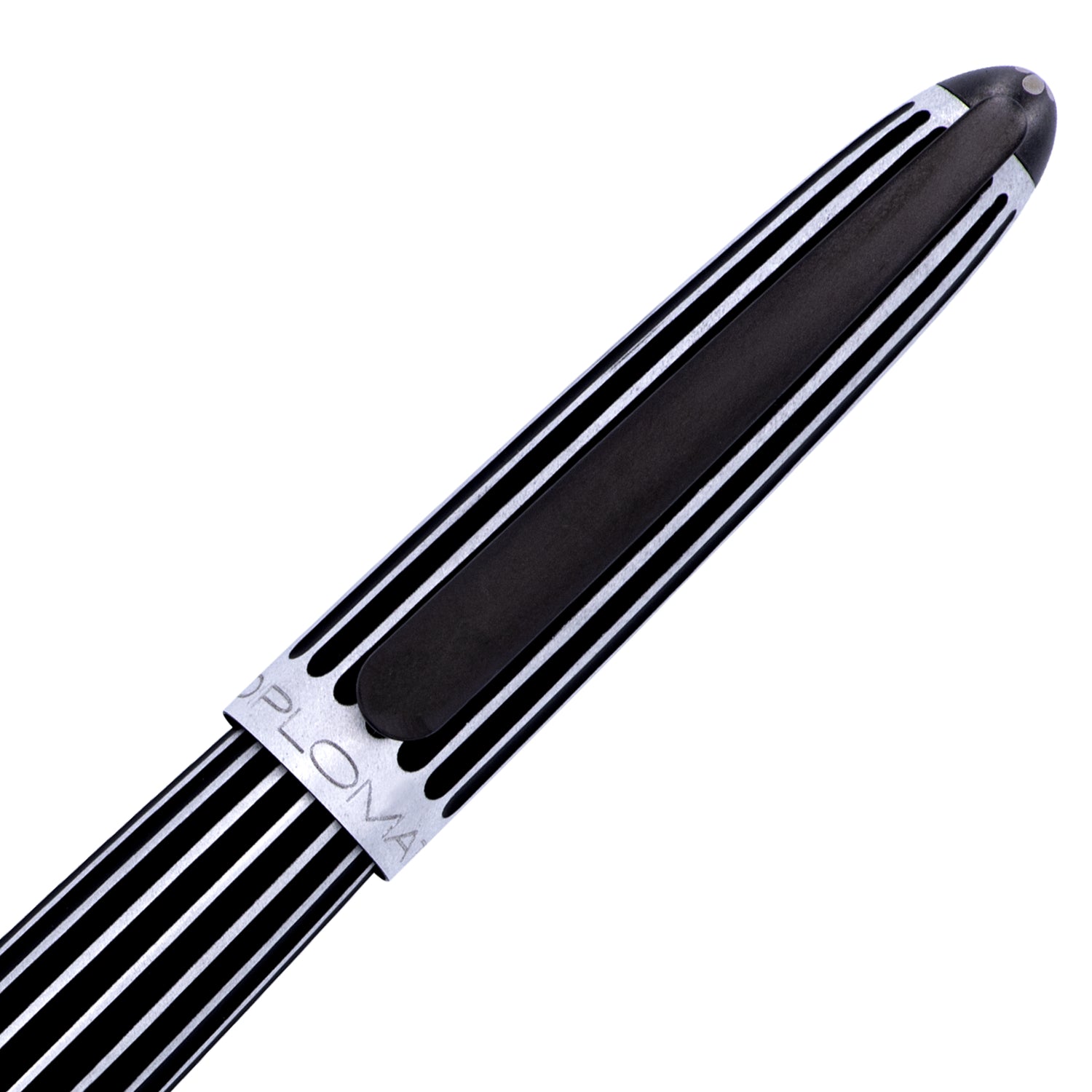 Diplomat Aero Stripes Black Fountain Pen