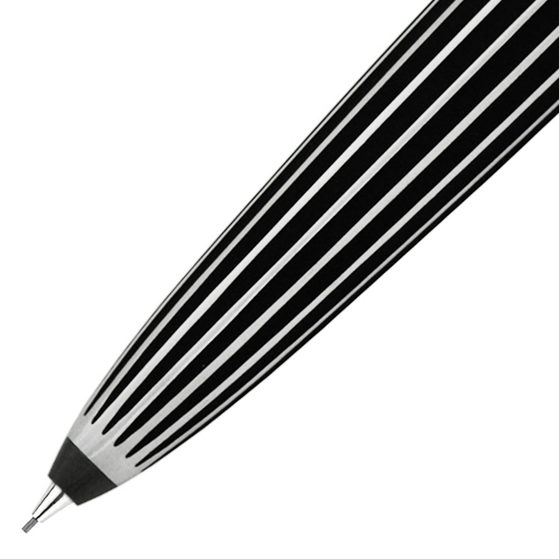 Diplomat Aero Stripes Black 0.7mm Mechanical Pencil