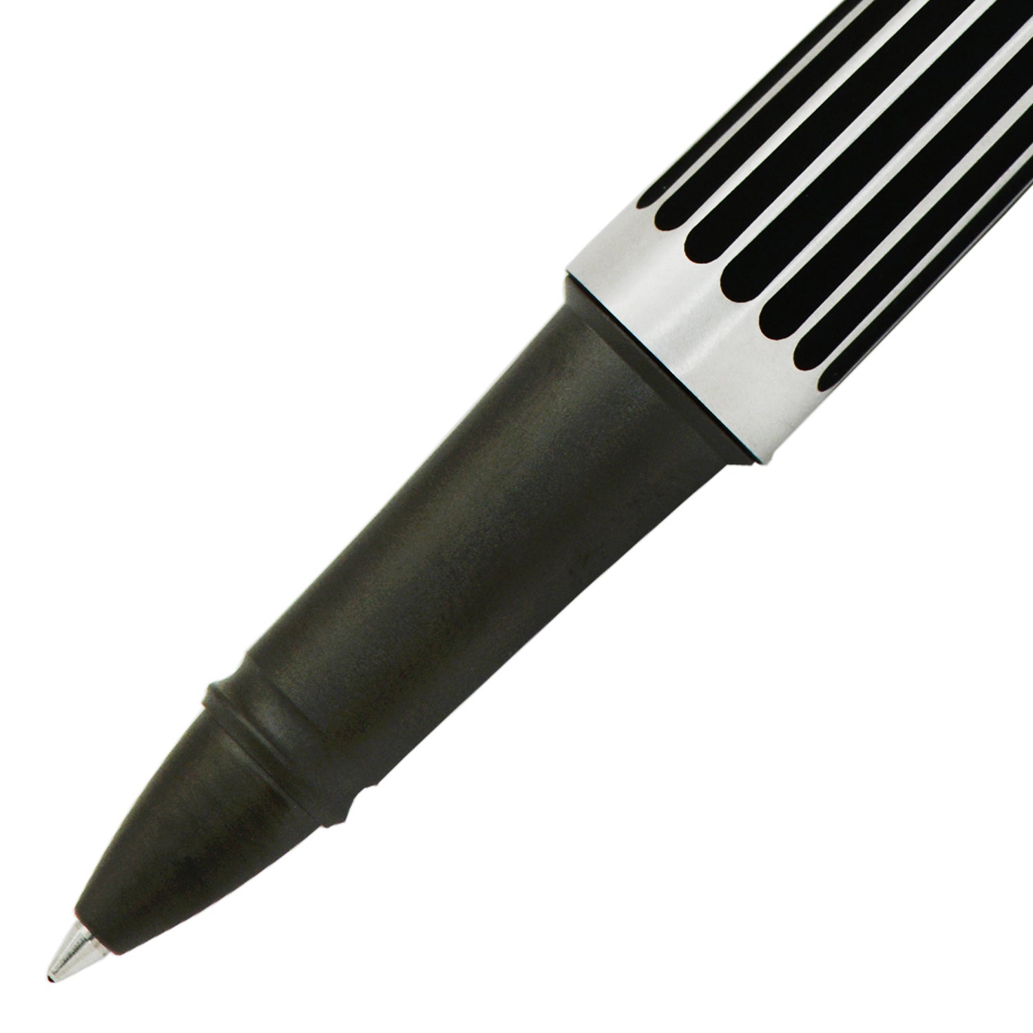 Diplomat Aero Stripes Black Rollerball Pen