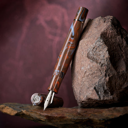 Delta Signs of The Time Cave Painting Fountain Pen