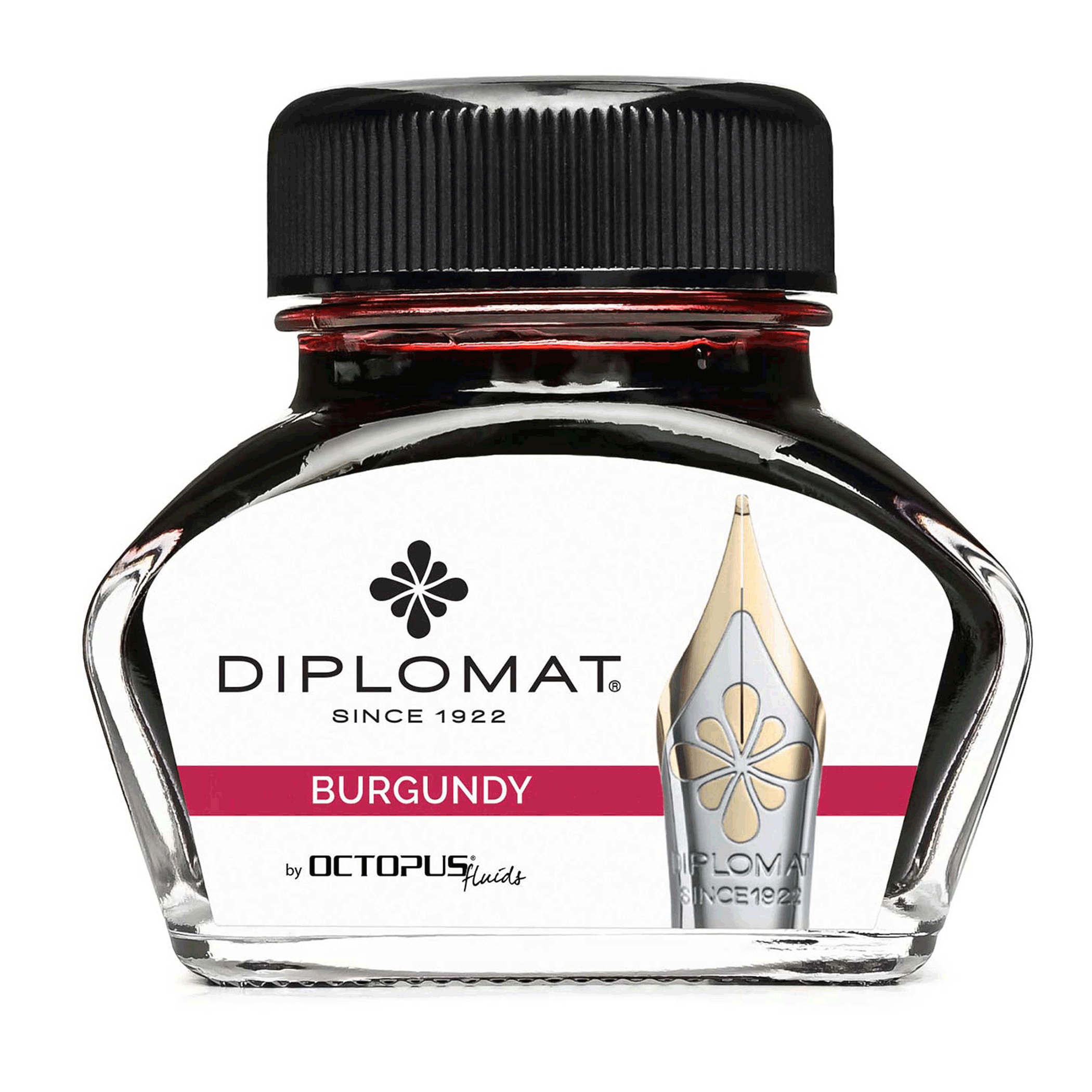 Diplomat Ink Burgundy Red 30ml