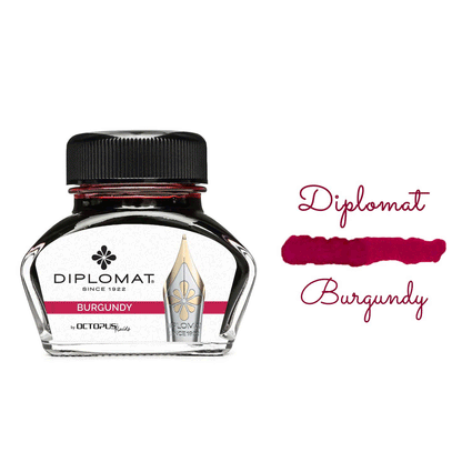 Diplomat Ink Burgundy Red 30ml