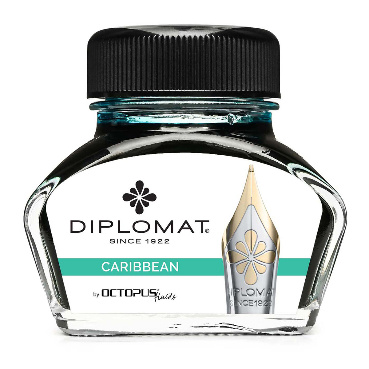 Diplomat Ink Caribbean Turquoise 30ml