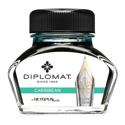 Diplomat Ink Caribbean Turquoise 30ml