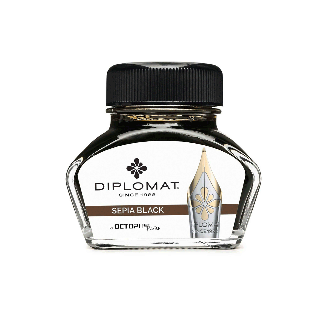 Diplomat Ink Sepia Black 30ml