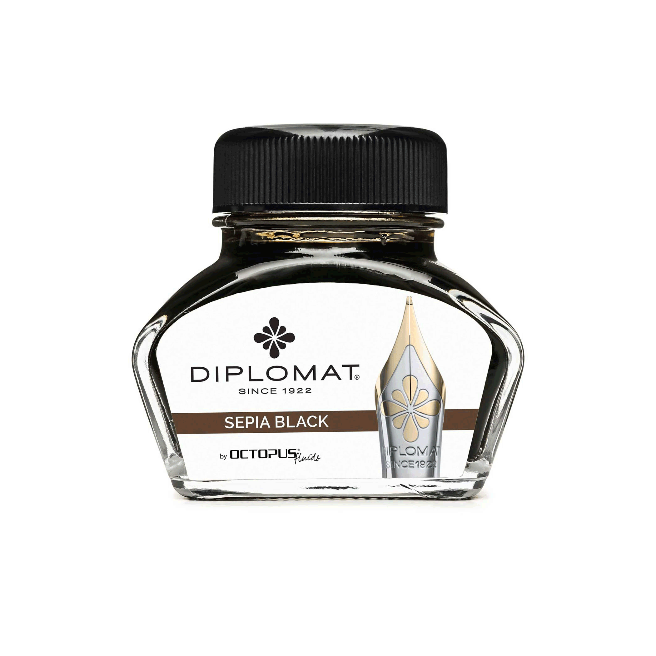 Diplomat Ink Sepia Black 30ml