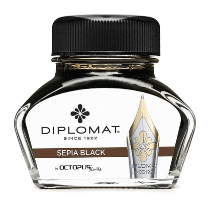 Diplomat Ink Sepia Black 30ml