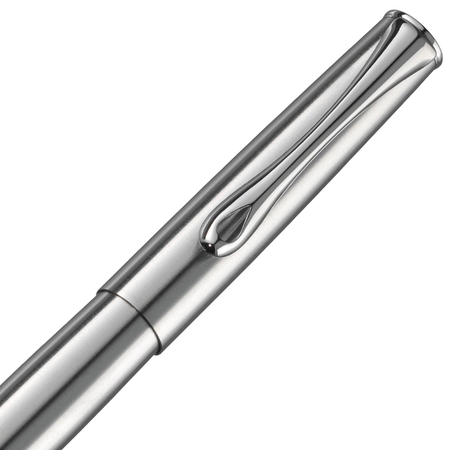 Diplomat Esteem Matte Chrome Fountain Pen