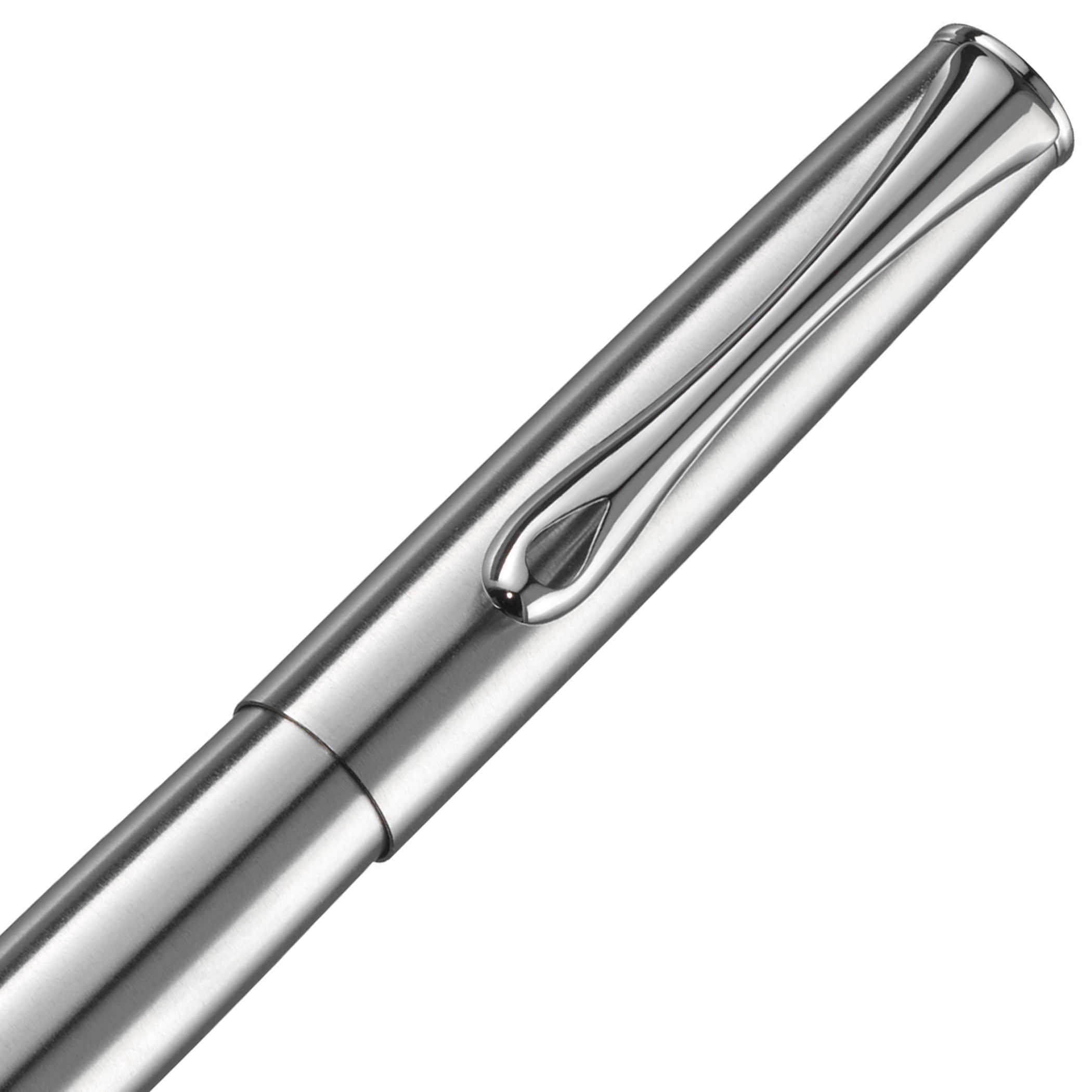 Diplomat Esteem Matte Chrome Fountain Pen