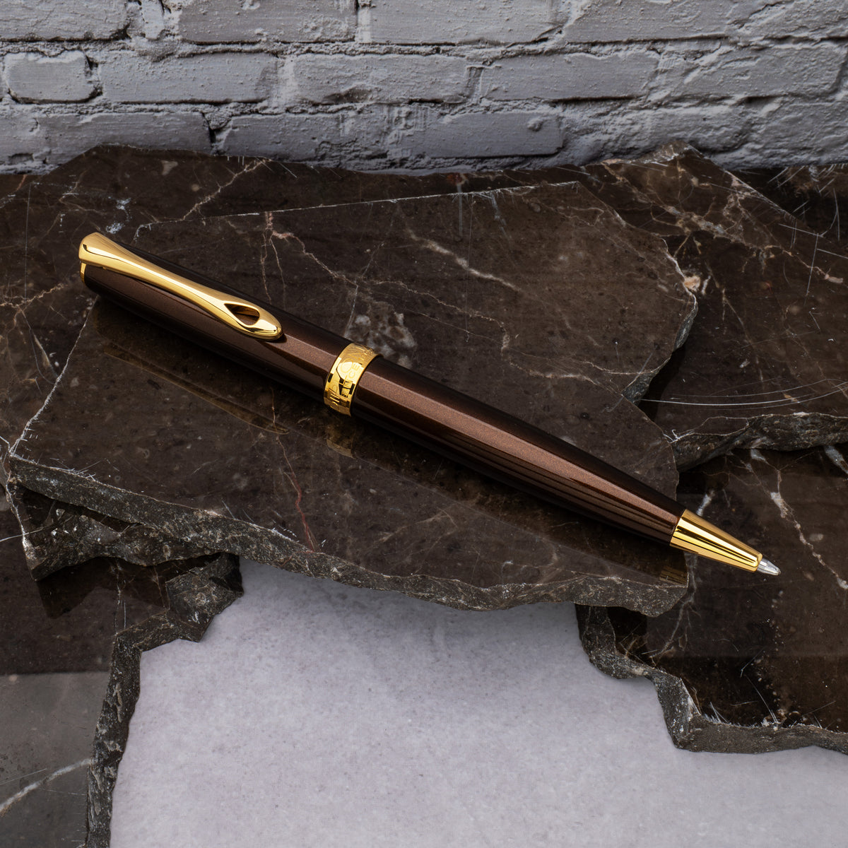 Diplomat Excellence A2 Marrakesh with Gold Trim easyFLOW Ballpoint Pen