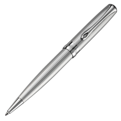 Diplomat Excellence A2 Guilloche Black/Chrome easyFLOW Ballpoint Pen