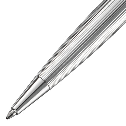 Diplomat Excellence A2 Guilloche Black/Chrome easyFLOW Ballpoint Pen
