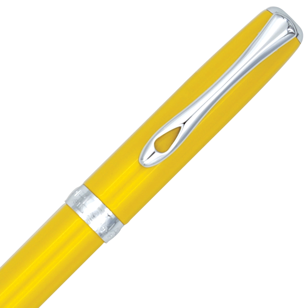 Diplomat Excellence A2 Yellow Chrome easyFLOW Ballpoint Pen
