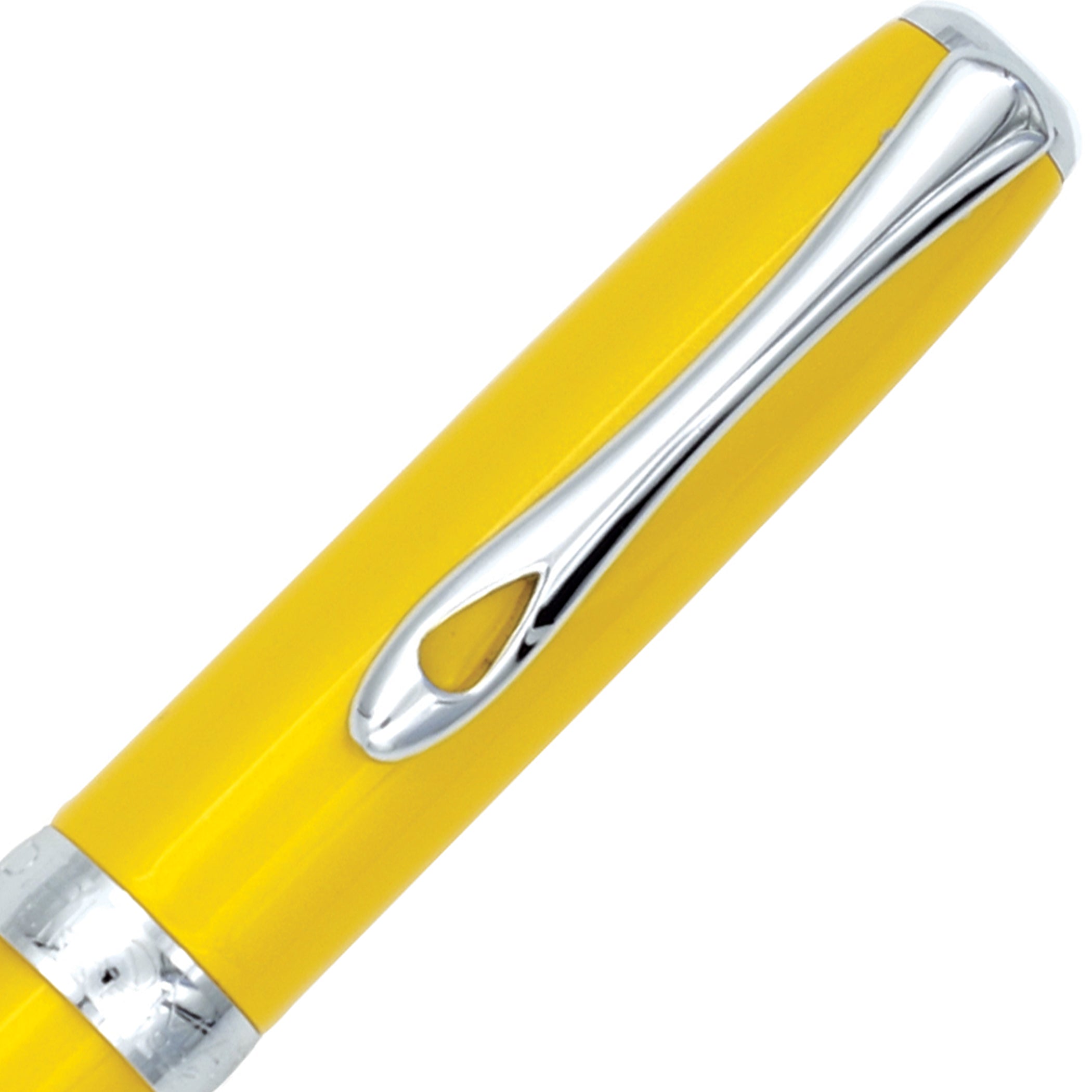 Diplomat Excellence A2 Yellow Chrome Fountain Pen
