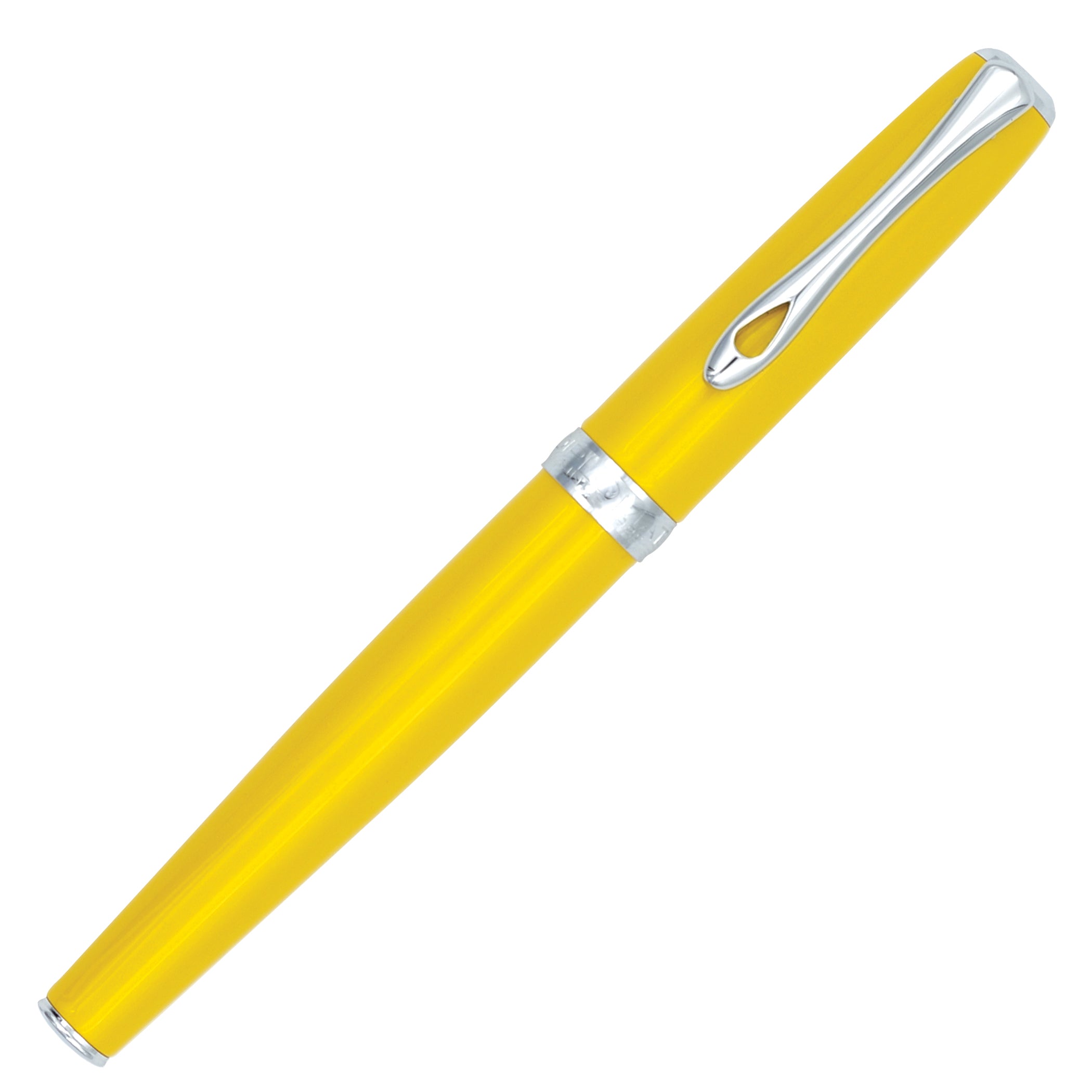 Diplomat Excellence A2 Yellow Chrome Fountain Pen