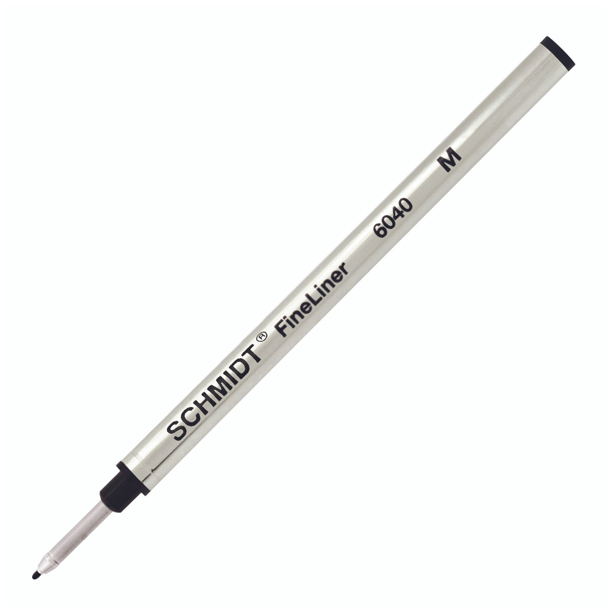 Schmidt® 6040 Fineliner with Spring Loaded 1.0mm Tip, Medium Point, 2pk