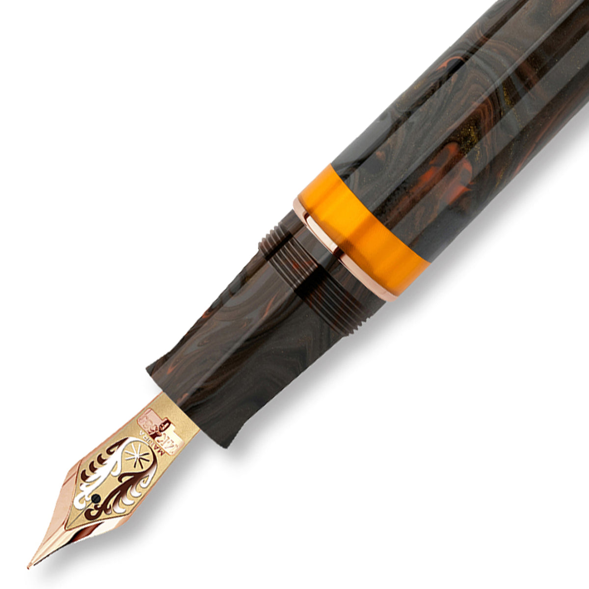 Maiora Ultra Ogiva Golden Age 2.0 Earth/Rosegold Fountain Pen