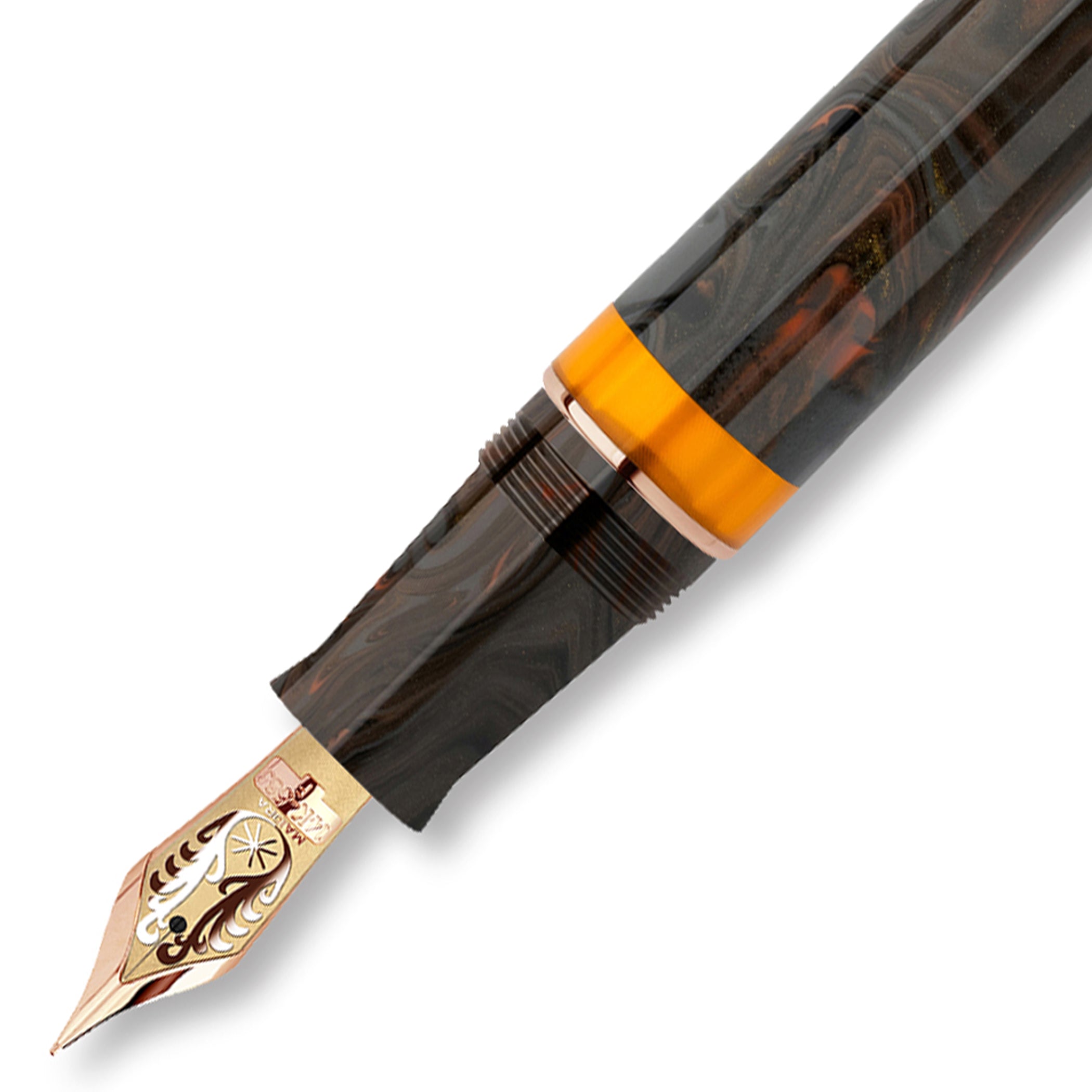 Maiora Ultra Ogiva 2.0 Earth/Rosegold Fountain Pen