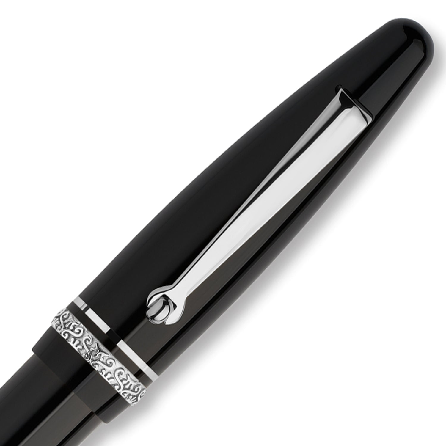 Maiora Ultra Ogiva 2.0 Nera/Palladium Ballpoint Pen