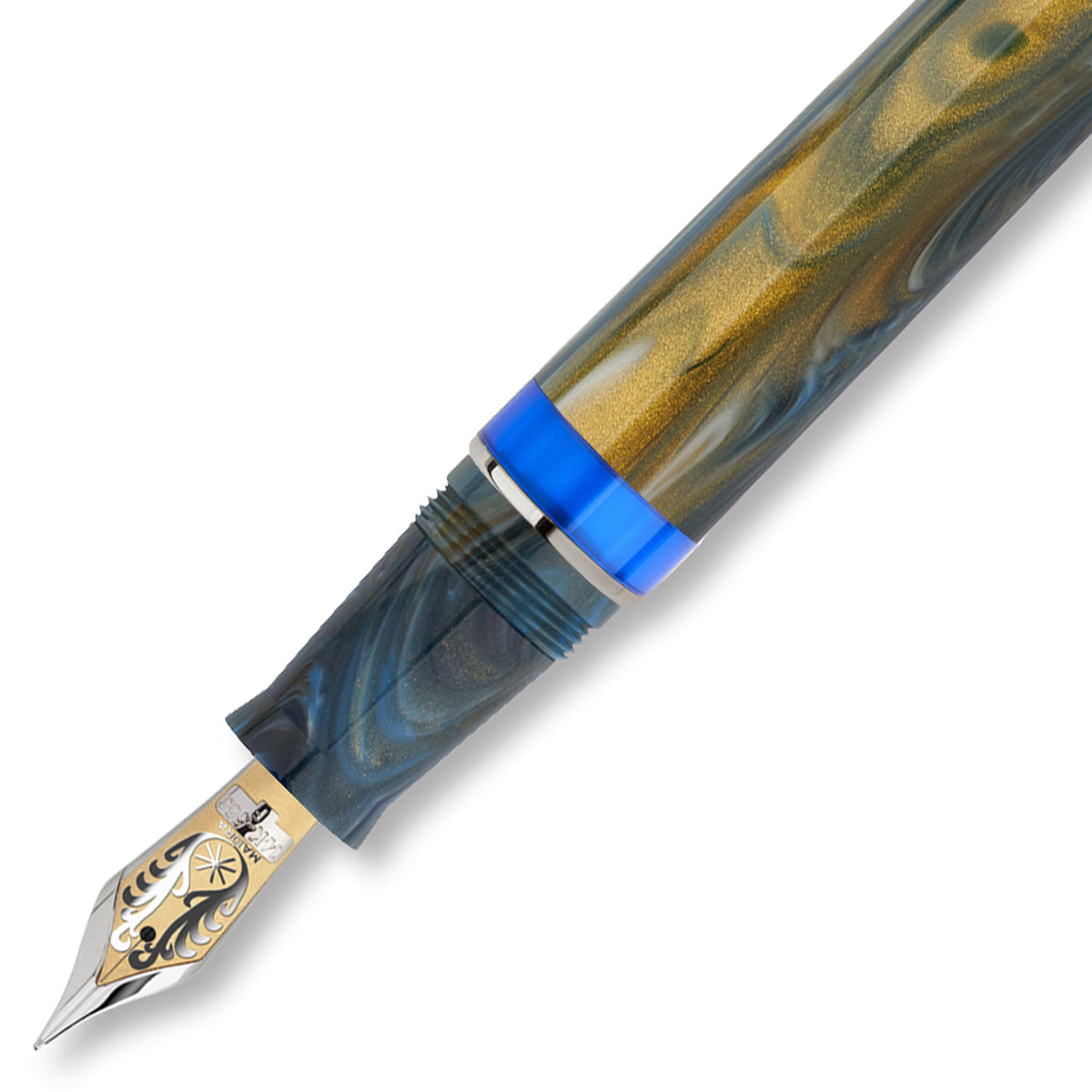 Maiora Ultra Ogiva Golden Age 2.0 Wind/Palladium Fountain Pen