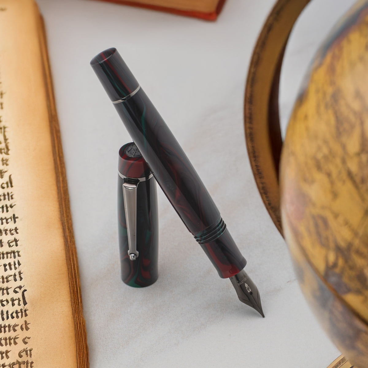 Delta Signs of the Time Medieval Art Numbered Fountain Pen