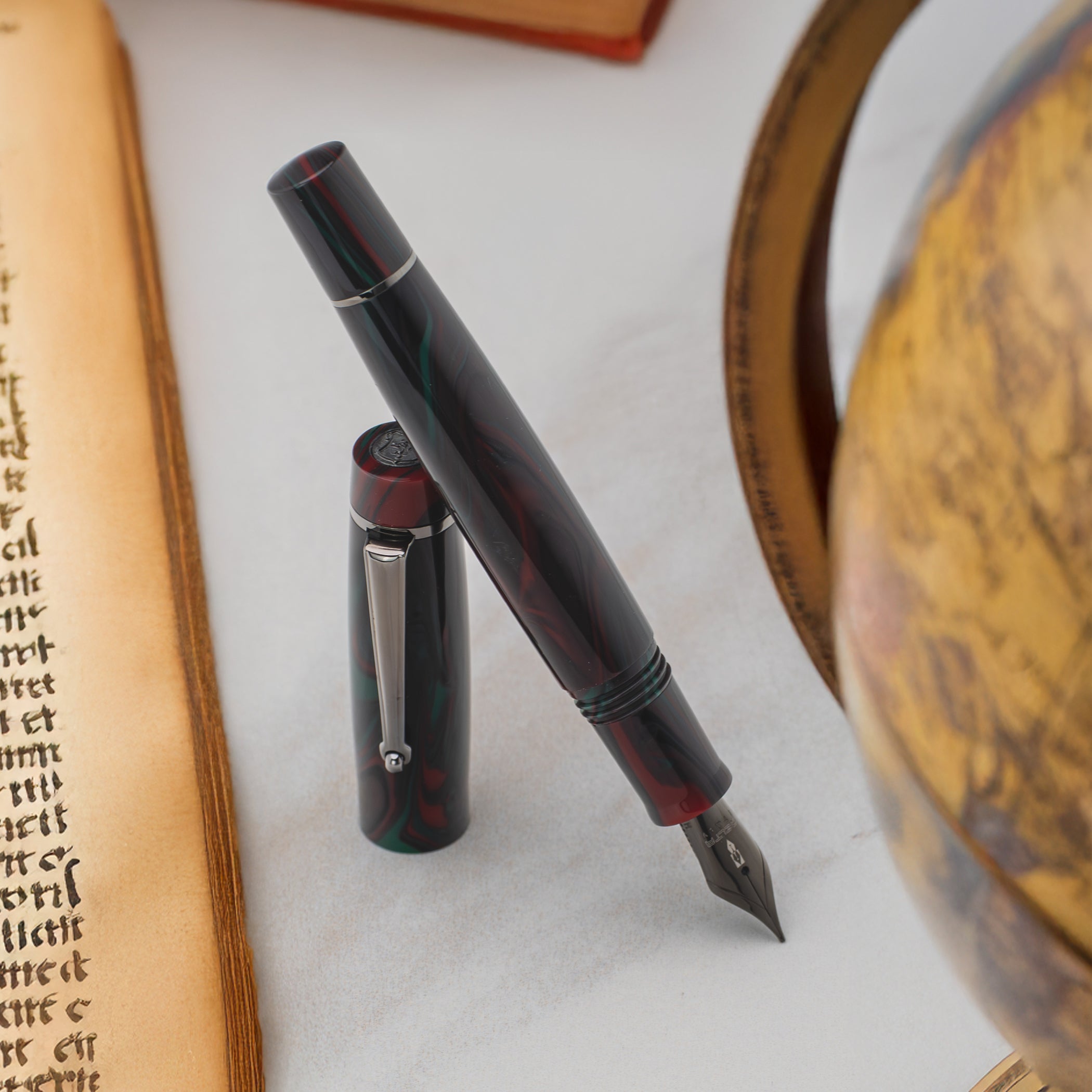 Delta Signs of The Time Medieval Art Numbered Fountain Pen