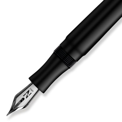 Nettuno N-E 2.0 Pelagos Matte(Matte Black) Fountain Pen