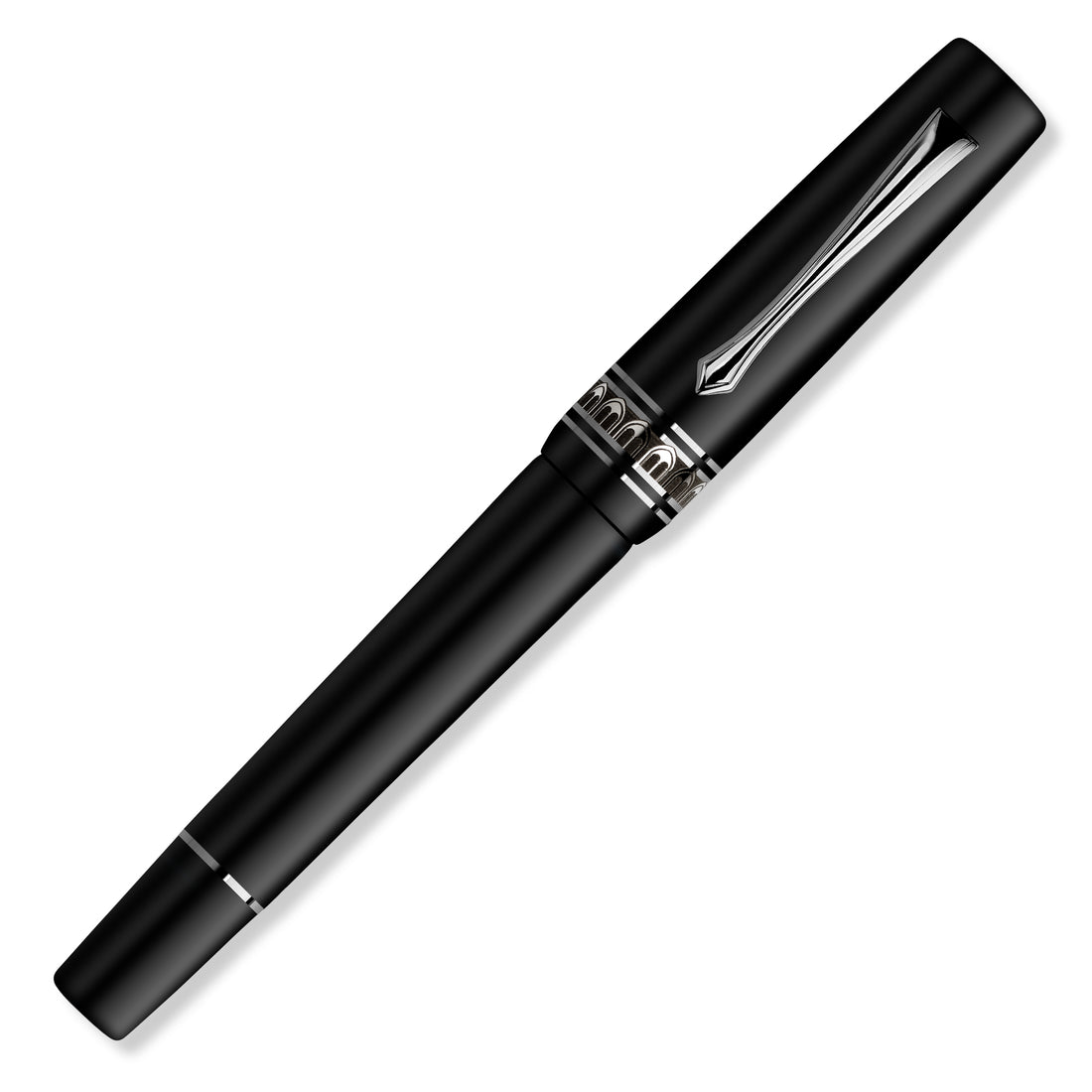 Nettuno N-E 2.0 Pelagos Matte(Matte Black) Rollerball Pen
