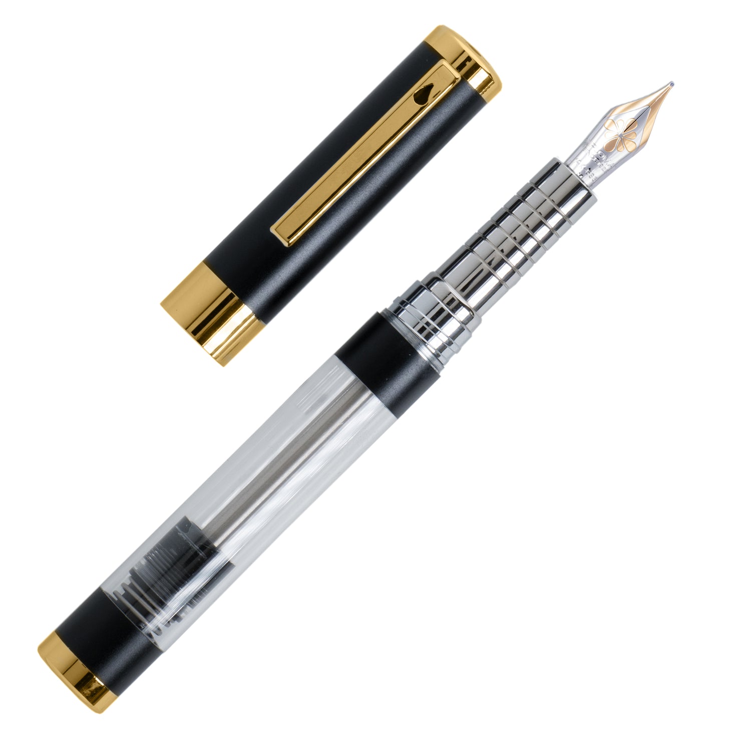 Diplomat Nexus Demo Black Gold Numbered Edition Fountain Pen 14kt Nib