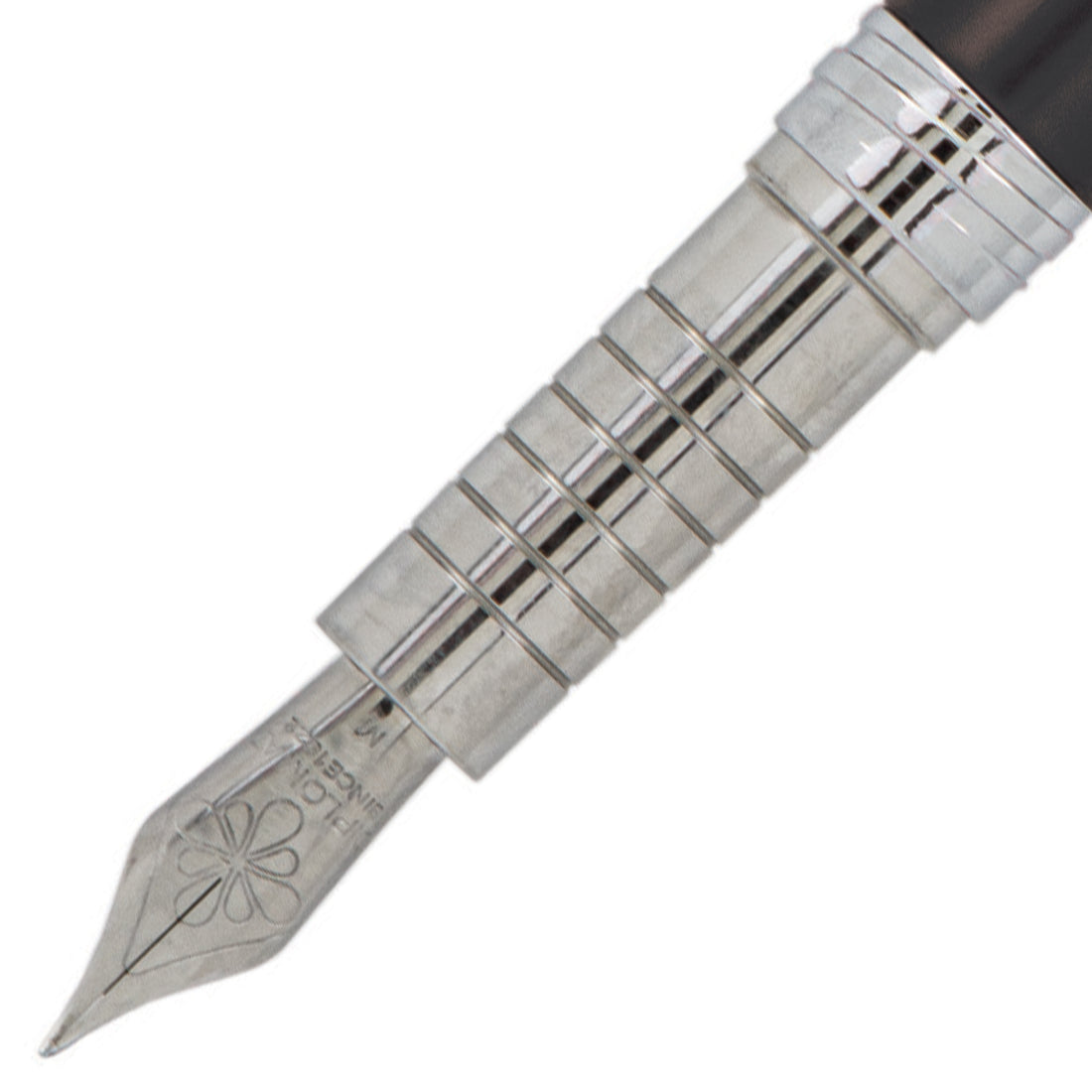 Diplomat Nexus Black Chrome Fountain Pen