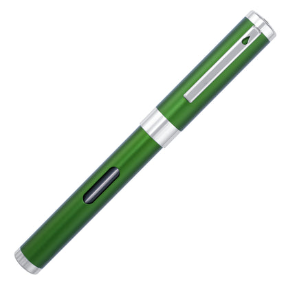 Diplomat Nexus Green Chrome Fountain Pen