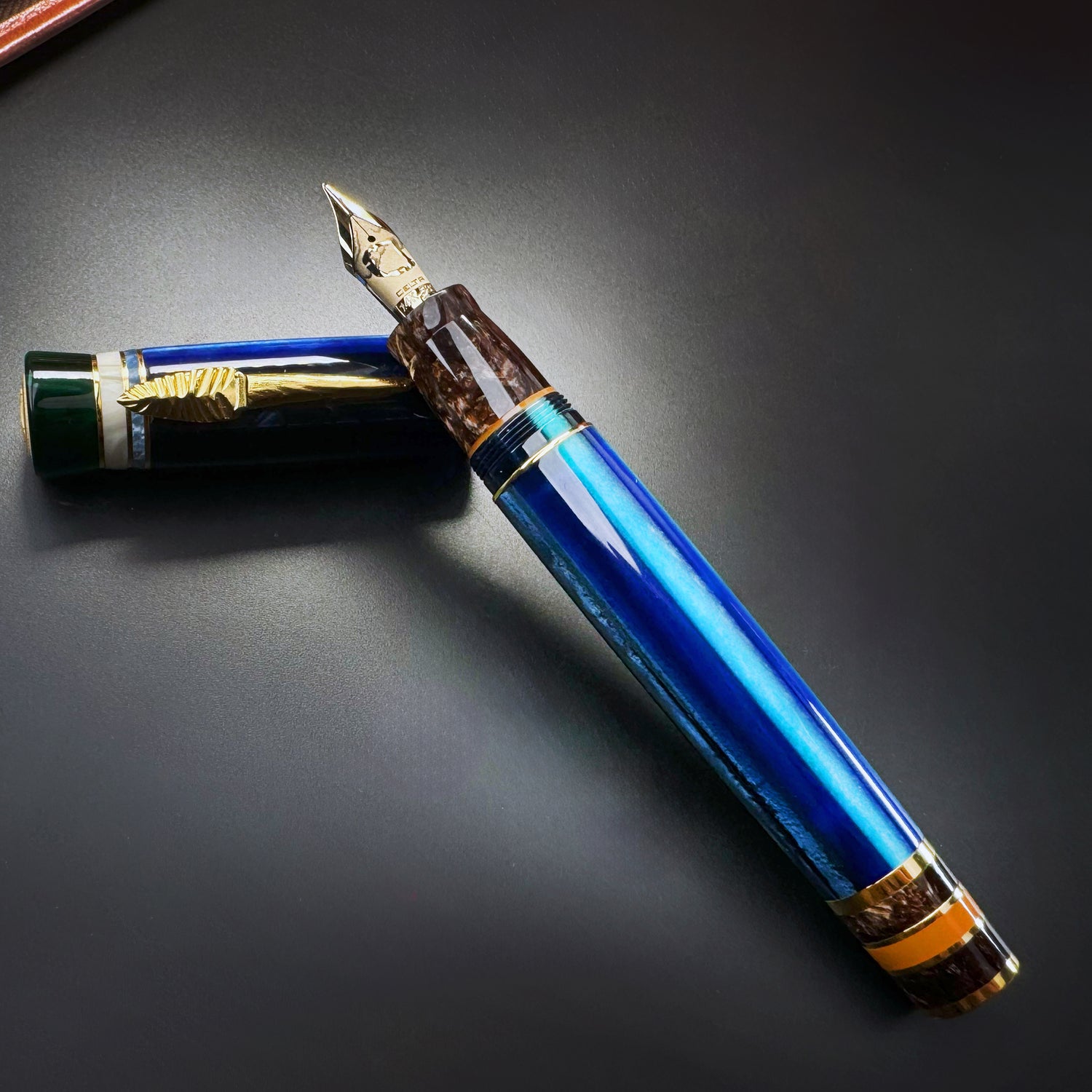 Delta North Sentinel Limited Edition 388 Fountain Pen 14KT Nib