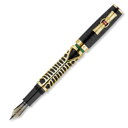 Delta Indigenous People Simbu Vernell Fountain Pen Black Limited Edition(88)