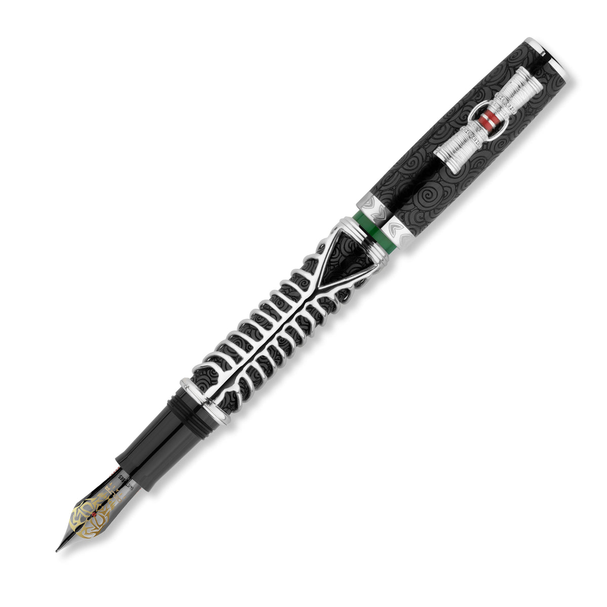 Delta Indigenous People Simbu Fountain Pen Black Limited Edition(388)