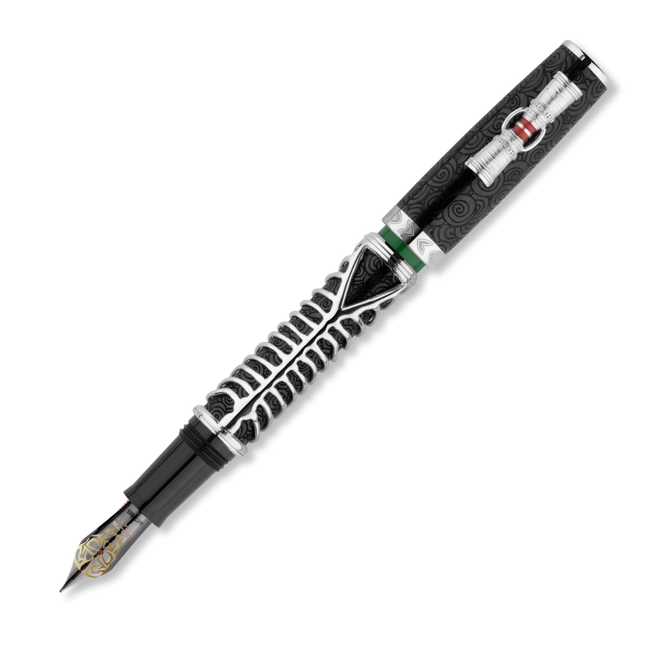 Delta Indigenous People Simbu Fountain Pen Black Limited Edition(388)