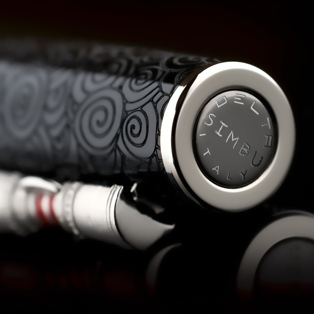 Delta Indigenous People Simbu Fountain Pen Black Limited Edition(388)