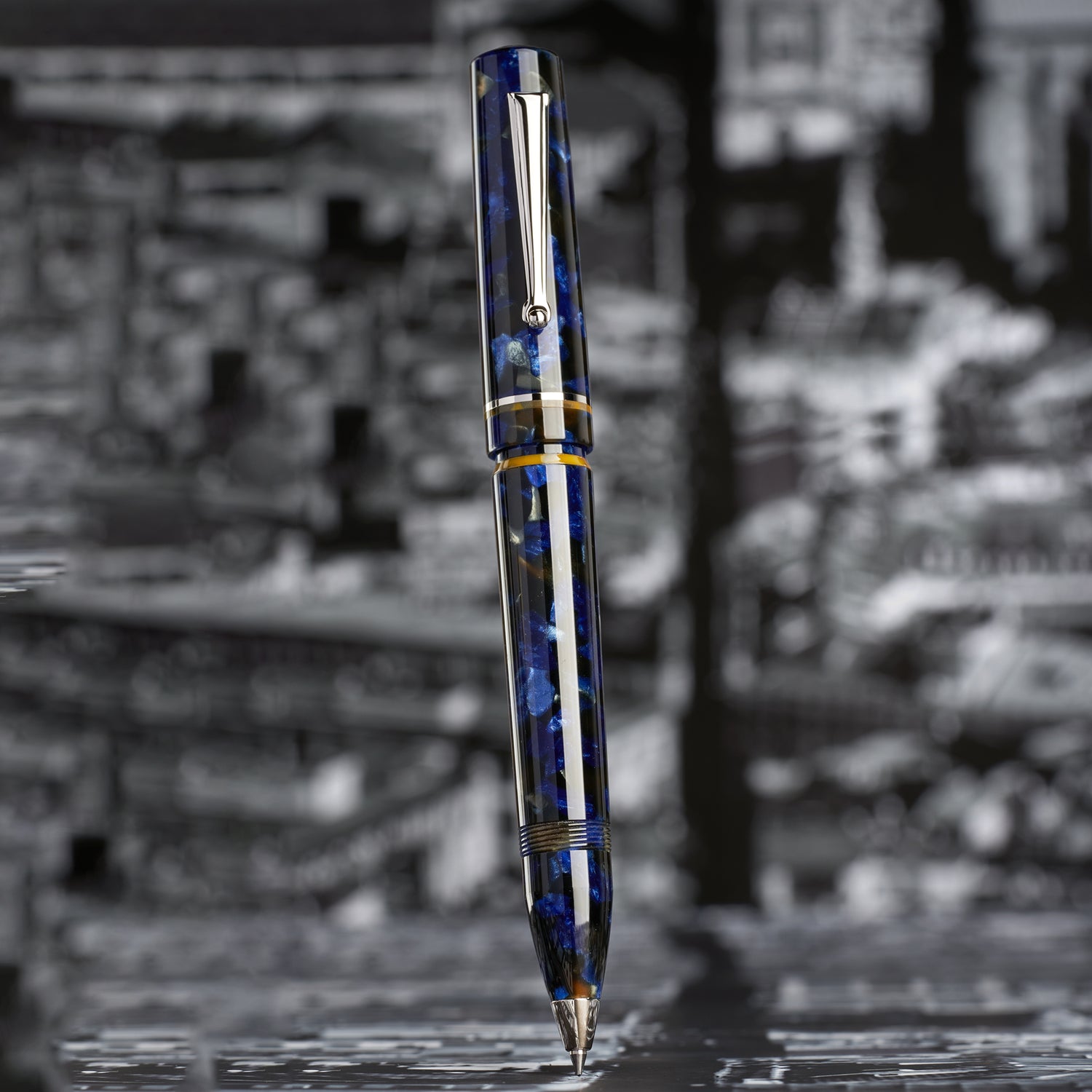 Delta Spaccanapoli Rollerball Pen Filomarino(Blue)